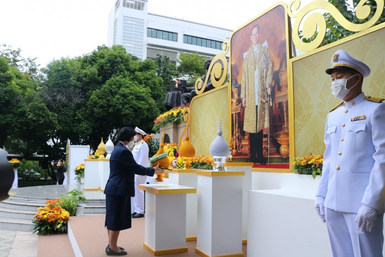 วางพานพุ่มวันเทคโนโลยีของไทย — 5 พฤษภาคม 2025 — สถาบันเทคโนโลยีจิตรลดา CDTI