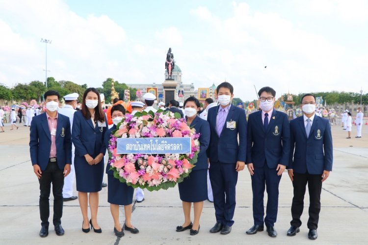 วางพวงมาลาวันปิยมหาราช — 5 พฤษภาคม 2025 — สถาบันเทคโนโลยีจิตรลดา CDTI
