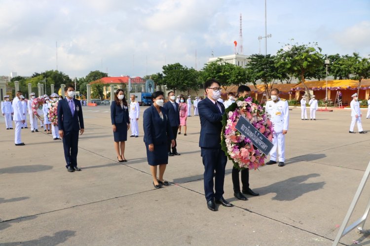 วางพวงมาลาวันปิยมหาราช — 5 พฤษภาคม 2025 — สถาบันเทคโนโลยีจิตรลดา CDTI