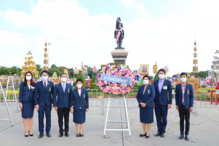 วางพวงมาลาวันปิยมหาราช — 5 พฤษภาคม 2025 — สถาบันเทคโนโลยีจิตรลดา CDTI