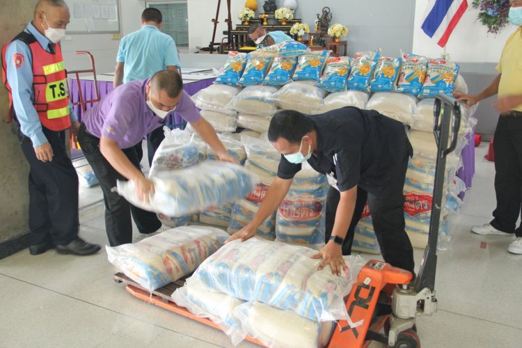 มอบวัตถุดิบและสิ่งของเพื่อช่วยเหลือผู้ประสบอุทกภัย — 9 พฤษภาคม 2025 — สถาบันเทคโนโลยีจิตรลดา CDTI