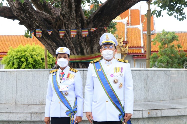 เฝ้าทูลละอองธุลีพระบาทรับเสด็จถวายผ้าพระกฐิน วัดเบญจมบพิตรดุสิตวนารามราชวรวิหาร — 26 เมษายน 2025 — สถาบันเทคโนโลยีจิตรลดา CDTI
