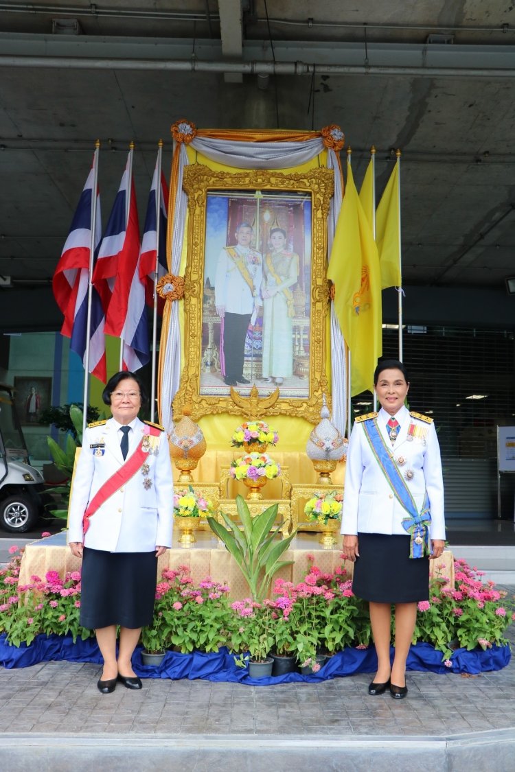 เฝ้าทูลละอองธุลีพระบาทรับเสด็จถวายผ้าพระกฐิน วัดเบญจมบพิตรดุสิตวนารามราชวรวิหาร — 26 เมษายน 2025 — สถาบันเทคโนโลยีจิตรลดา CDTI