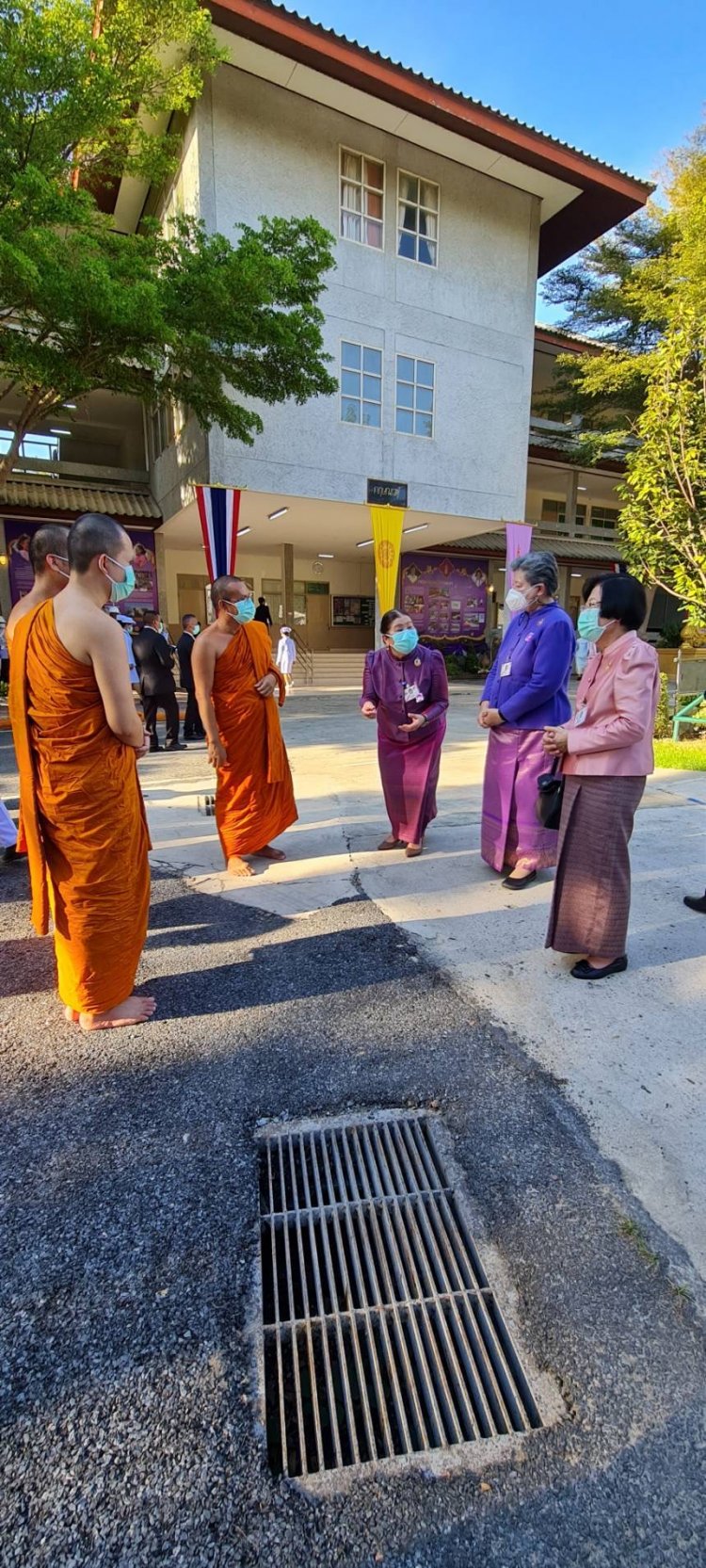 เฝ้ารับเสด็จพระราชดำเนินถวายผ้าพระกฐิน — 9 พฤษภาคม 2025 — สถาบันเทคโนโลยีจิตรลดา CDTI