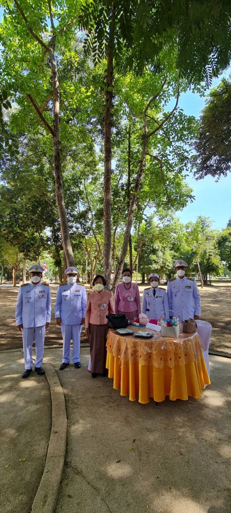 เฝ้ารับเสด็จพระราชดำเนินถวายผ้าพระกฐิน — 9 พฤษภาคม 2025 — สถาบันเทคโนโลยีจิตรลดา CDTI
