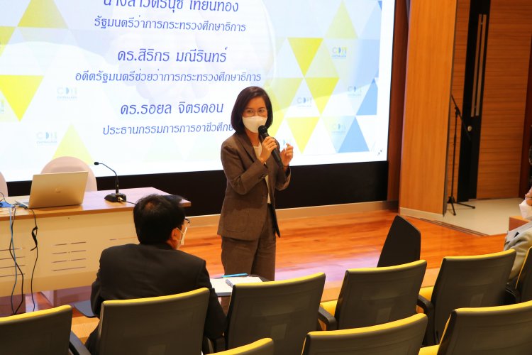 ต้อนรับคณะรัฐมนตรีกระทรวงศึกษาธิการ — 9 พฤษภาคม 2025 — สถาบันเทคโนโลยีจิตรลดา CDTI