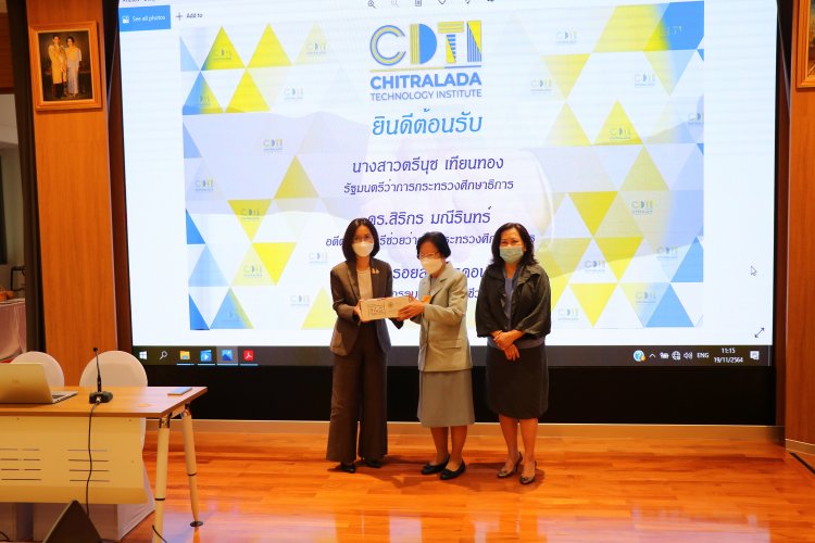 ต้อนรับคณะรัฐมนตรีกระทรวงศึกษาธิการ — 9 พฤษภาคม 2025 — สถาบันเทคโนโลยีจิตรลดา CDTI