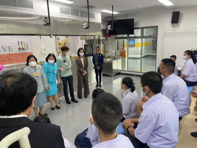 ต้อนรับคณะรัฐมนตรีกระทรวงศึกษาธิการ — 9 พฤษภาคม 2025 — สถาบันเทคโนโลยีจิตรลดา CDTI