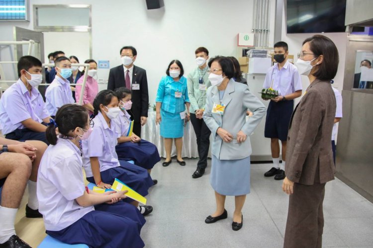 ต้อนรับคณะรัฐมนตรีกระทรวงศึกษาธิการ — 9 พฤษภาคม 2025 — สถาบันเทคโนโลยีจิตรลดา CDTI