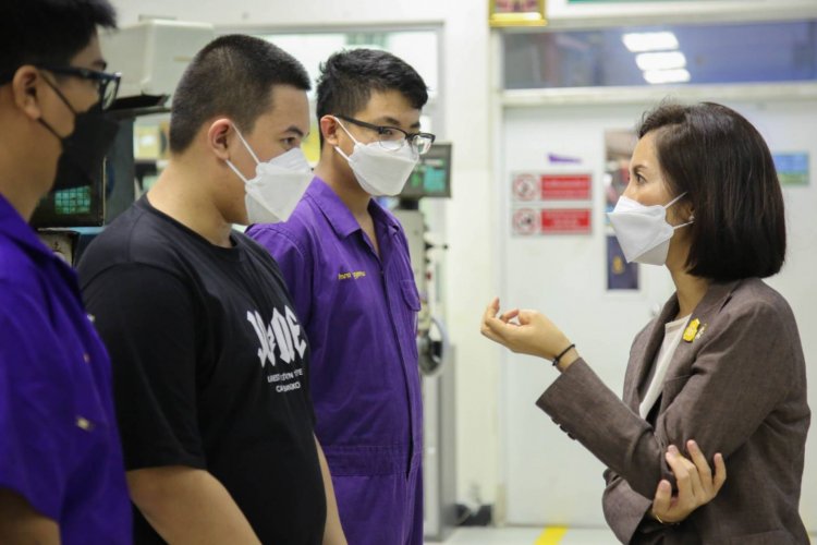 ต้อนรับคณะรัฐมนตรีกระทรวงศึกษาธิการ — 9 พฤษภาคม 2025 — สถาบันเทคโนโลยีจิตรลดา CDTI