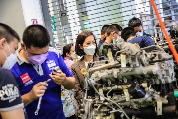 ต้อนรับคณะรัฐมนตรีกระทรวงศึกษาธิการ — 9 พฤษภาคม 2025 — สถาบันเทคโนโลยีจิตรลดา CDTI