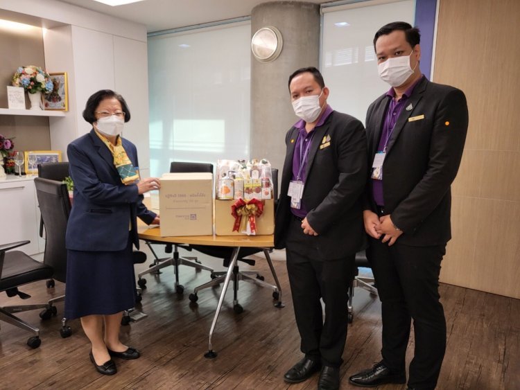 มอบของขวัญสวัสดีปีใหม่และขอบคุณหน่วยงานต่าง ๆ — 5 พฤษภาคม 2025 — สถาบันเทคโนโลยีจิตรลดา CDTI