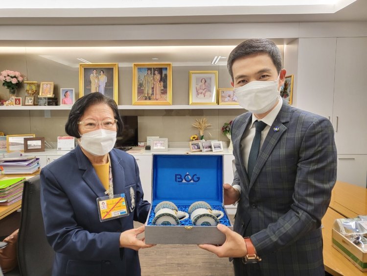มอบของขวัญสวัสดีปีใหม่และขอบคุณหน่วยงานต่าง ๆ — 5 พฤษภาคม 2025 — สถาบันเทคโนโลยีจิตรลดา CDTI
