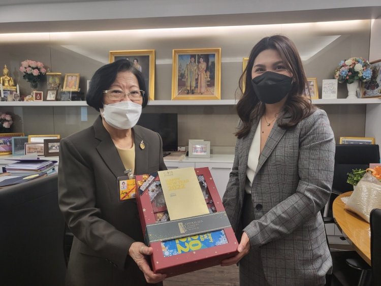 มอบของขวัญสวัสดีปีใหม่และขอบคุณหน่วยงานต่าง ๆ — 5 พฤษภาคม 2025 — สถาบันเทคโนโลยีจิตรลดา CDTI