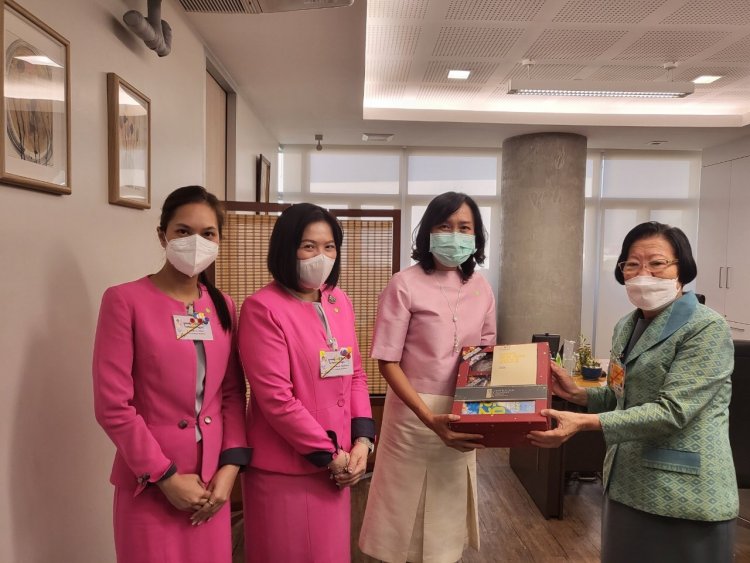 มอบของขวัญสวัสดีปีใหม่และขอบคุณหน่วยงานต่าง ๆ — 5 พฤษภาคม 2025 — สถาบันเทคโนโลยีจิตรลดา CDTI