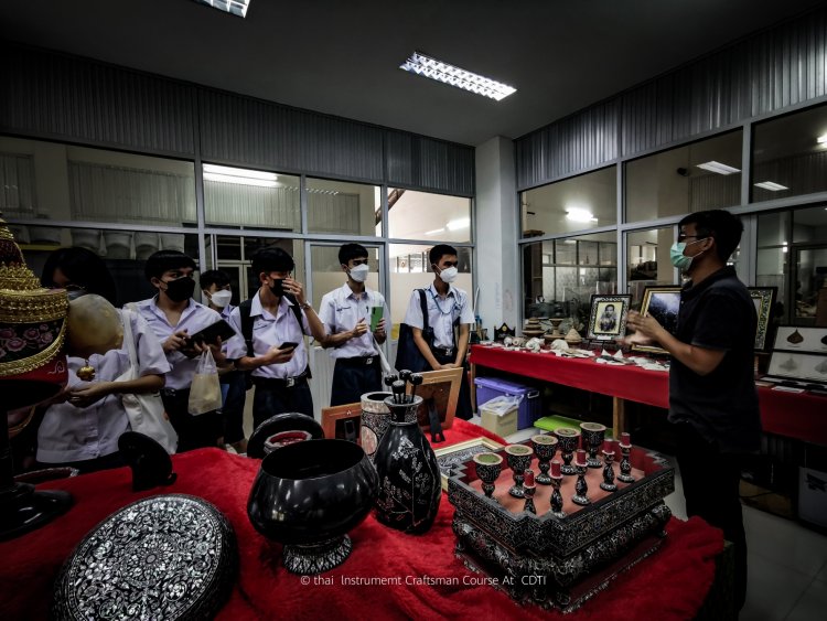 เรียนรู้นอกสถานศึกษา ศิลปะเชิงช่างในอดีต — 9 พฤษภาคม 2025 — สถาบันเทคโนโลยีจิตรลดา CDTI