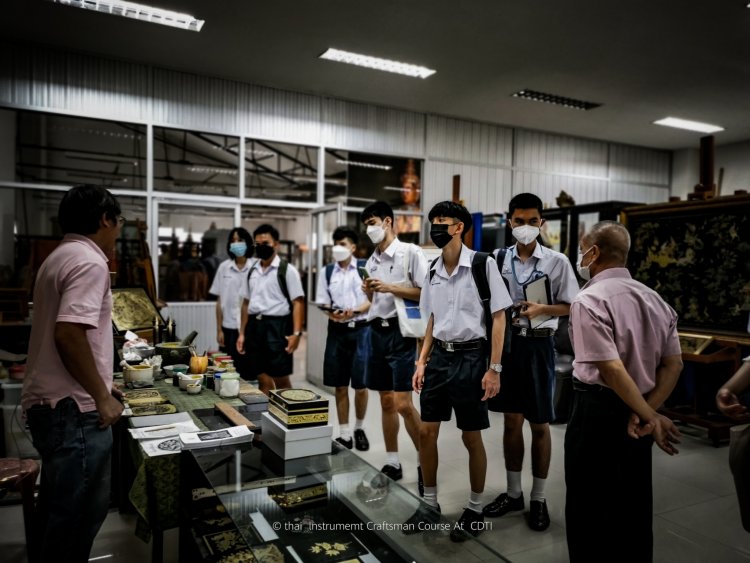 เรียนรู้นอกสถานศึกษา ศิลปะเชิงช่างในอดีต — 9 พฤษภาคม 2025 — สถาบันเทคโนโลยีจิตรลดา CDTI