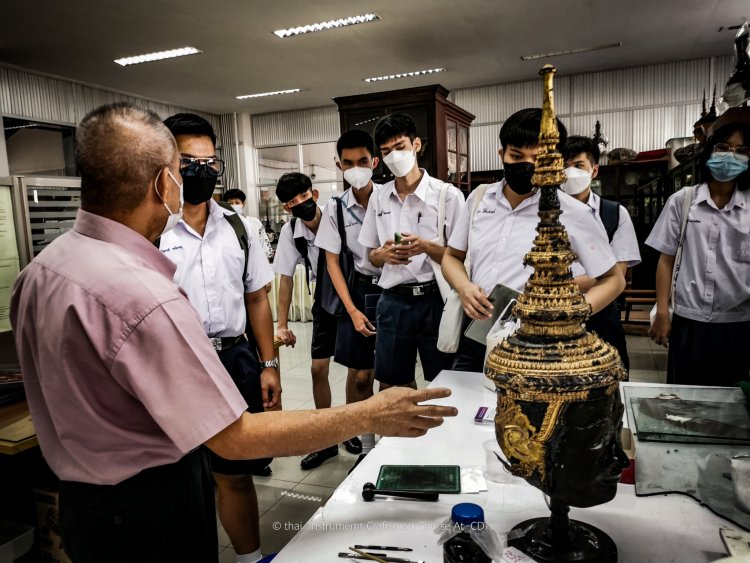 เรียนรู้นอกสถานศึกษา ศิลปะเชิงช่างในอดีต — 9 พฤษภาคม 2025 — สถาบันเทคโนโลยีจิตรลดา CDTI