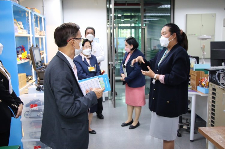 ต้อนรับคณะศึกษาดูงาน — 1 พฤษภาคม 2025 — สถาบันเทคโนโลยีจิตรลดา CDTI