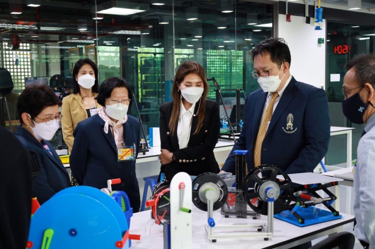 ต้อนรับคณะศึกษาดูงาน — 1 พฤษภาคม 2025 — สถาบันเทคโนโลยีจิตรลดา CDTI