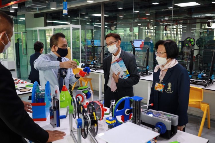 ต้อนรับคณะศึกษาดูงาน — 1 พฤษภาคม 2025 — สถาบันเทคโนโลยีจิตรลดา CDTI