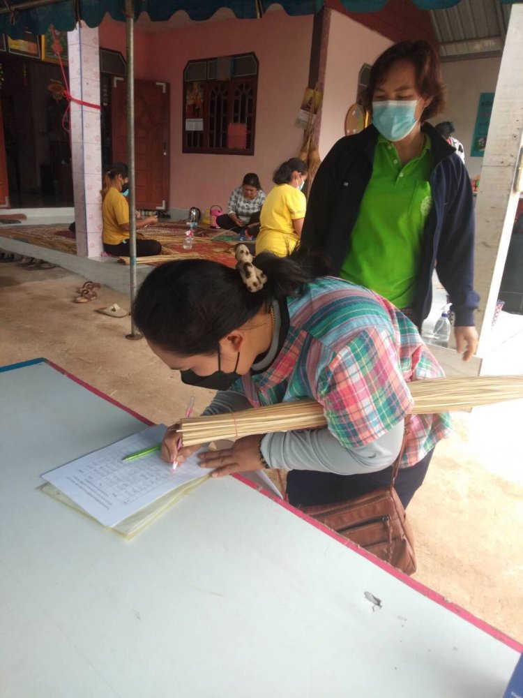 ฝึกทักษะอาชีพจักสานจากคล้า — 9 พฤษภาคม 2025 — สถาบันเทคโนโลยีจิตรลดา CDTI