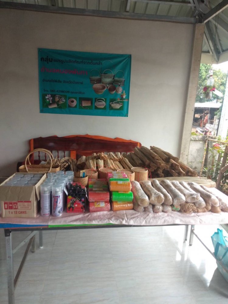 ฝึกทักษะอาชีพจักสานจากคล้า — 9 พฤษภาคม 2025 — สถาบันเทคโนโลยีจิตรลดา CDTI
