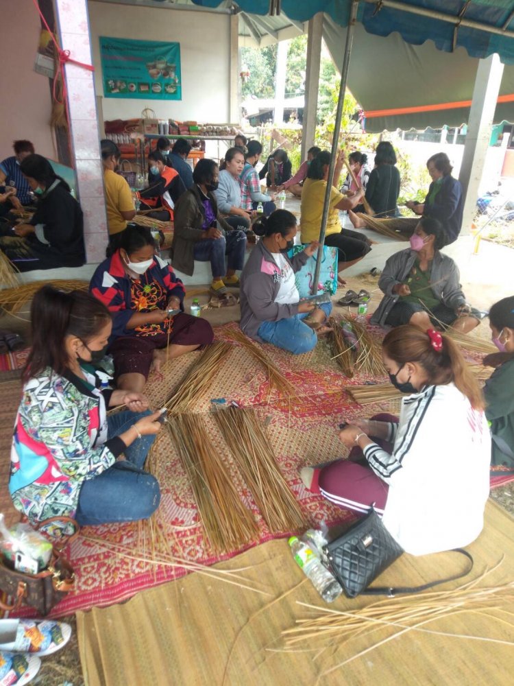 ฝึกทักษะอาชีพจักสานจากคล้า — 9 พฤษภาคม 2025 — สถาบันเทคโนโลยีจิตรลดา CDTI
