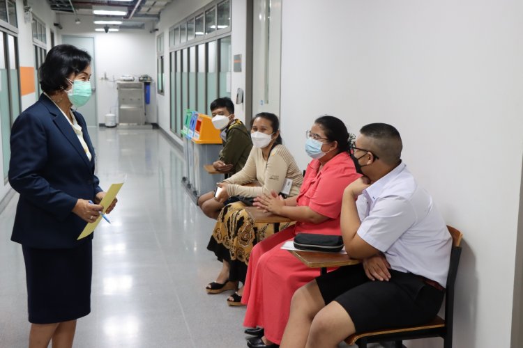 บรรยากศการสอบเข้าเรียนระดับ ปวช. ปีการศึกษา 2565 — 9 พฤษภาคม 2025 — สถาบันเทคโนโลยีจิตรลดา CDTI