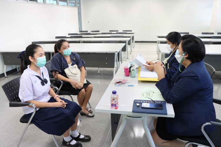 บรรยากศการสอบเข้าเรียนระดับ ปวช. ปีการศึกษา 2565 — 9 พฤษภาคม 2025 — สถาบันเทคโนโลยีจิตรลดา CDTI