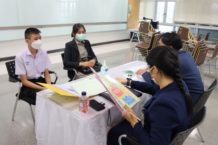 บรรยากศการสอบเข้าเรียนระดับ ปวช. ปีการศึกษา 2565 — 9 พฤษภาคม 2025 — สถาบันเทคโนโลยีจิตรลดา CDTI