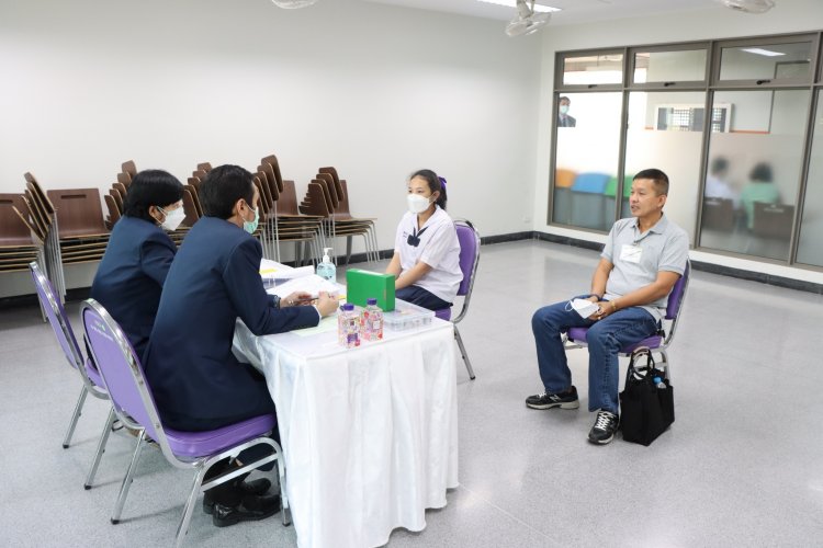 บรรยากศการสอบเข้าเรียนระดับ ปวช. ปีการศึกษา 2565 — 9 พฤษภาคม 2025 — สถาบันเทคโนโลยีจิตรลดา CDTI