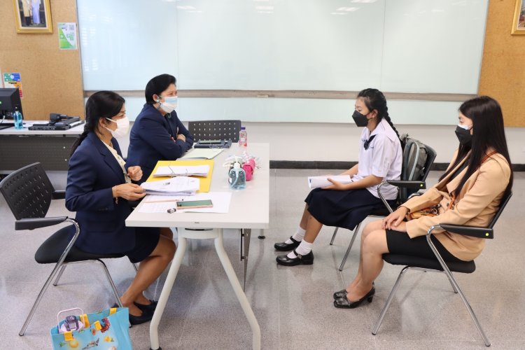 บรรยากศการสอบเข้าเรียนระดับ ปวช. ปีการศึกษา 2565 — 9 พฤษภาคม 2025 — สถาบันเทคโนโลยีจิตรลดา CDTI