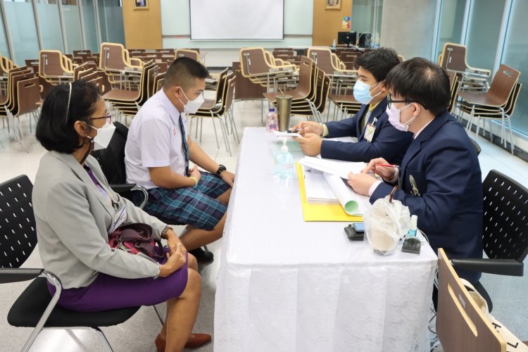 บรรยากศการสอบเข้าเรียนระดับ ปวช. ปีการศึกษา 2565 — 9 พฤษภาคม 2025 — สถาบันเทคโนโลยีจิตรลดา CDTI