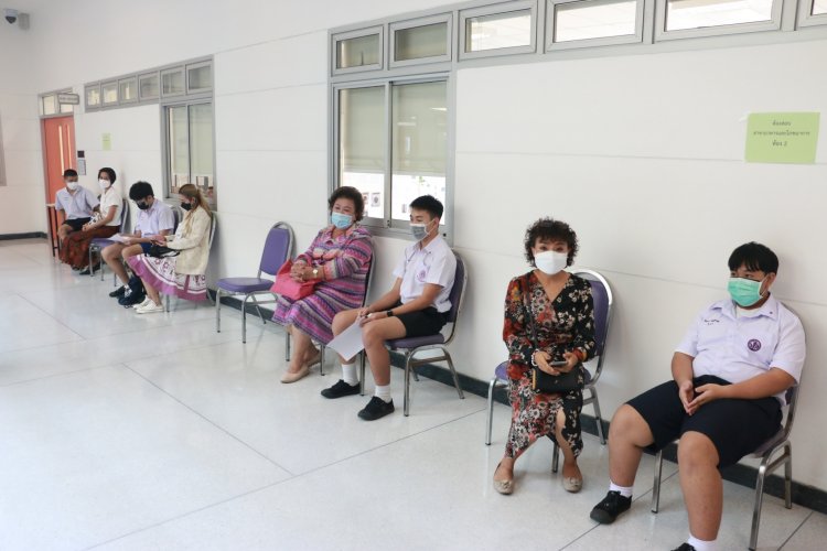 บรรยากศการสอบเข้าเรียนระดับ ปวช. ปีการศึกษา 2565 — 9 พฤษภาคม 2025 — สถาบันเทคโนโลยีจิตรลดา CDTI