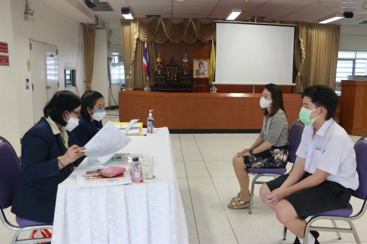 บรรยากศการสอบเข้าเรียนระดับ ปวช. ปีการศึกษา 2565 — 9 พฤษภาคม 2025 — สถาบันเทคโนโลยีจิตรลดา CDTI