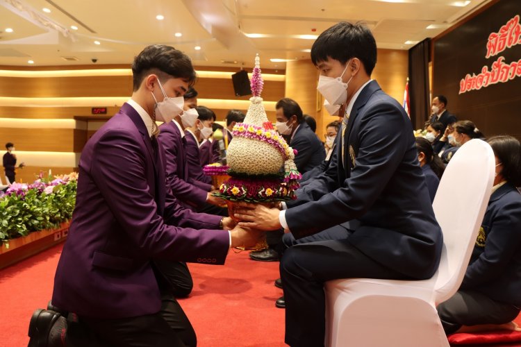 พิธีไหว้ครู โรงเรียนจิตรลดาวิชาชีพ สถาบันเทคโนโลยีจิตรลดา ประจำปีการศึกษา 2564 — 9 พฤษภาคม 2025 — สถาบันเทคโนโลยีจิตรลดา CDTI