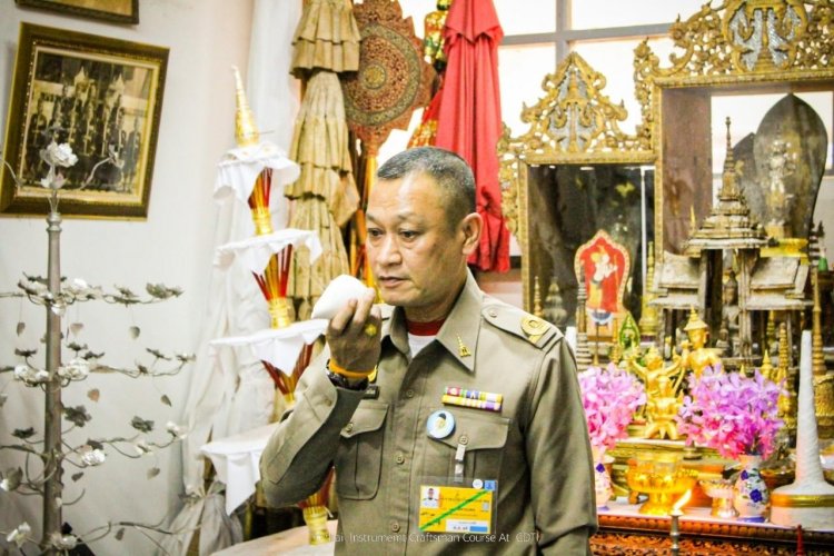 เรียนรู้นอกสถานศึกษา ศิลปะเชิงช่างกองราชพิธี ฝ่ายเครื่องสูงและกลองชนะ — 9 พฤษภาคม 2025 — สถาบันเทคโนโลยีจิตรลดา CDTI