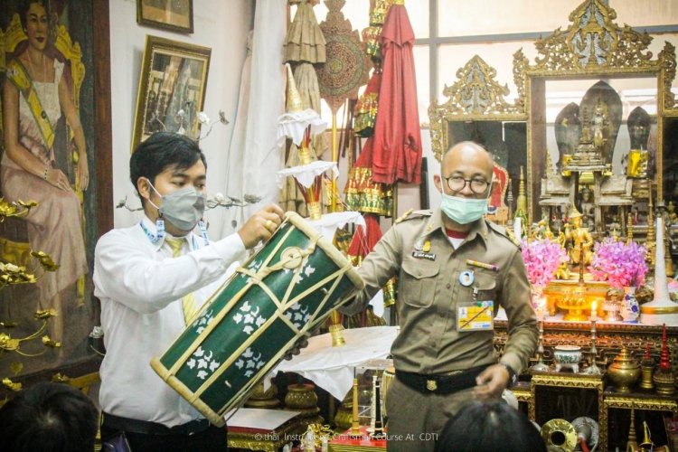 เรียนรู้นอกสถานศึกษา ศิลปะเชิงช่างกองราชพิธี ฝ่ายเครื่องสูงและกลองชนะ — 9 พฤษภาคม 2025 — สถาบันเทคโนโลยีจิตรลดา CDTI