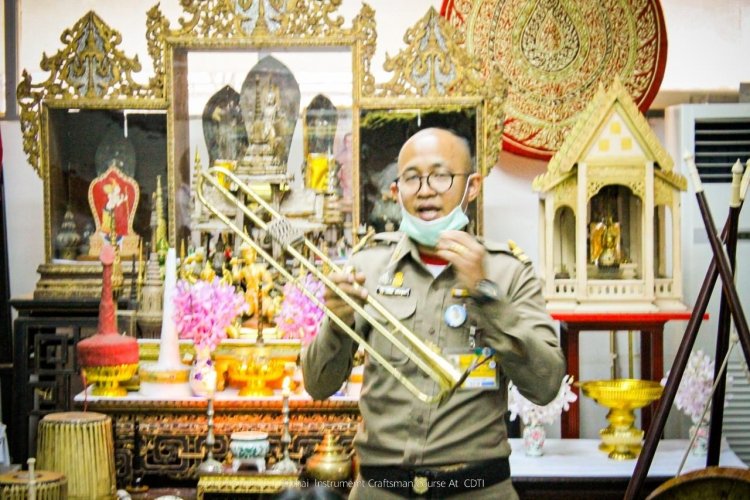 เรียนรู้นอกสถานศึกษา ศิลปะเชิงช่างกองราชพิธี ฝ่ายเครื่องสูงและกลองชนะ — 9 พฤษภาคม 2025 — สถาบันเทคโนโลยีจิตรลดา CDTI
