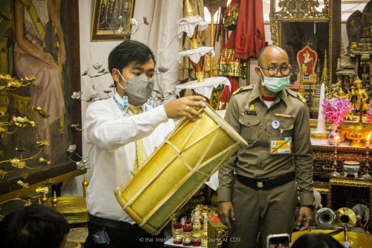 เรียนรู้นอกสถานศึกษา ศิลปะเชิงช่างกองราชพิธี ฝ่ายเครื่องสูงและกลองชนะ — 9 พฤษภาคม 2025 — สถาบันเทคโนโลยีจิตรลดา CDTI