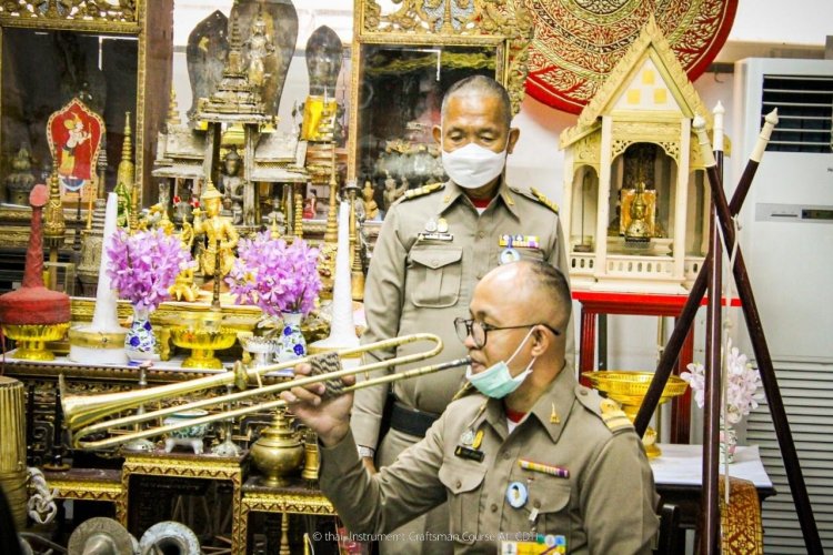 เรียนรู้นอกสถานศึกษา ศิลปะเชิงช่างกองราชพิธี ฝ่ายเครื่องสูงและกลองชนะ — 9 พฤษภาคม 2025 — สถาบันเทคโนโลยีจิตรลดา CDTI