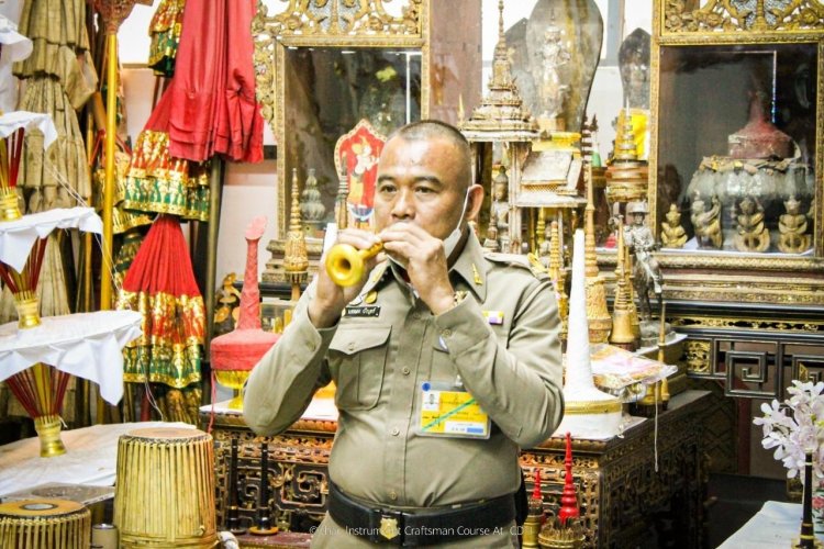 เรียนรู้นอกสถานศึกษา ศิลปะเชิงช่างกองราชพิธี ฝ่ายเครื่องสูงและกลองชนะ — 9 พฤษภาคม 2025 — สถาบันเทคโนโลยีจิตรลดา CDTI