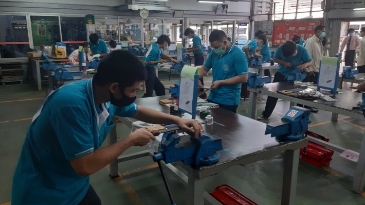 โรงเรียนจิตรลดาวิชาชีพร่วมการแข่งขันทักษะวิชาชีพ รายวิชาทักษะงานตะไบ ระดับ ปวช. — 9 พฤษภาคม 2025 — สถาบันเทคโนโลยีจิตรลดา CDTI