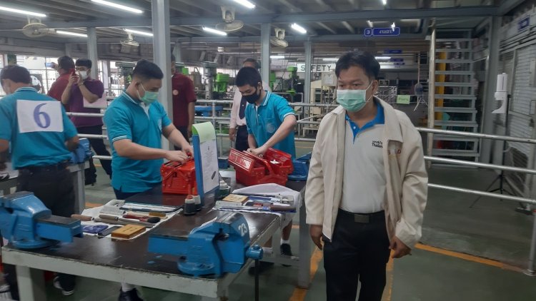 โรงเรียนจิตรลดาวิชาชีพร่วมการแข่งขันทักษะวิชาชีพ รายวิชาทักษะงานตะไบ ระดับ ปวช. — 9 พฤษภาคม 2025 — สถาบันเทคโนโลยีจิตรลดา CDTI