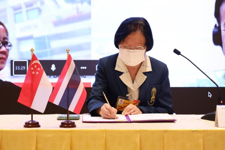 ลงนามความร่วมมือ Singapore Polytechnic — 4 พฤษภาคม 2025 — สถาบันเทคโนโลยีจิตรลดา CDTI