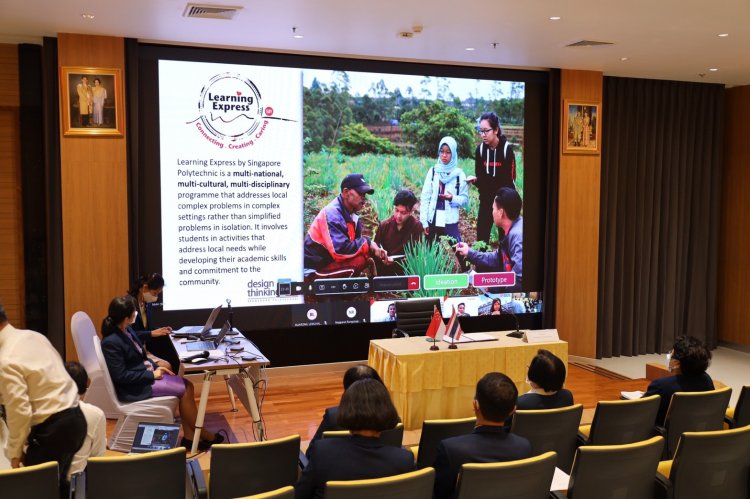 ลงนามความร่วมมือ Singapore Polytechnic — 4 พฤษภาคม 2025 — สถาบันเทคโนโลยีจิตรลดา CDTI