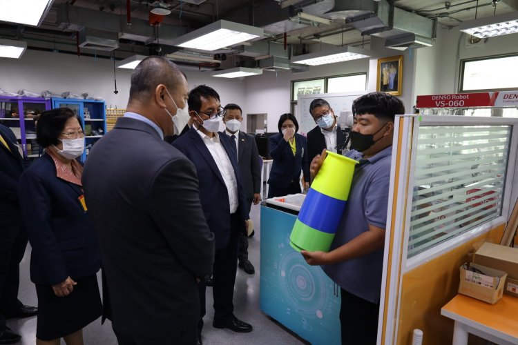 ต้อนรับคณะเอกอัครราชทูต — 6 พฤษภาคม 2025 — สถาบันเทคโนโลยีจิตรลดา CDTI