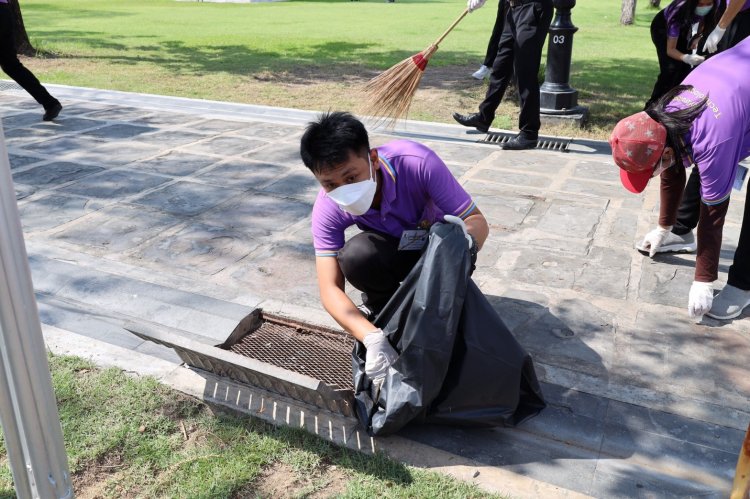 สจด. จัดกิจกรรมจิตอาสา ทำความดี — 6 พฤษภาคม 2025 — สถาบันเทคโนโลยีจิตรลดา CDTI