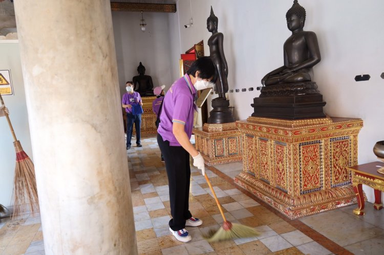 สจด. จัดกิจกรรมจิตอาสา ทำความดี — 6 พฤษภาคม 2025 — สถาบันเทคโนโลยีจิตรลดา CDTI